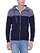 Campus Sutra Men Blue Zipper Hoodie RS.599.00