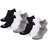 PUMA Unisex Sneakers Socken Sportsocken 12er Pack grey /...