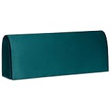  CASPAR TA278 Damen Satin Clutch, Farbe:petrol