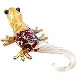 Die Verpackung ist sicher mit Blase verpackt und mit Zeitung gefüllt. So können Sie sicherstellen, dass Ihr geblasenes Glastier Sie in perfektem Zustand erreichen.