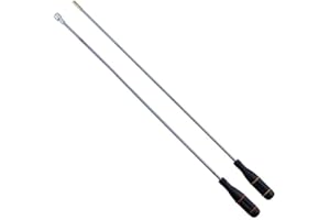 MEUKCEZ Magnet Pickup Tool, 55mm Magnetic Bolt Retriever, Non Slip Rubber Handle Versatile Flexible Retrieval Tool for Mechanics, DIY Enthusiasts Ideal for Screws Nuts Bolts Retrieval in Tight Spaces