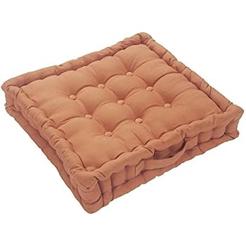 Coussin Rehausseur 50x50x10cm - Coton à Carreaux - Pour Personnes Âgées & Soutien Lombaire - Homescapes