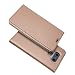 Produktbild KKEIKO LG G6 Hülle, LG G6 Leder Handyhülle Schutzhülle [ mit Gratis Panzerglas Schutzfolie ], Stoßsichere Lederhülle Brieftasche case für LG G6 - Roségold
