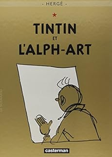 jaquette livre Les Aventures de Tintin, tome 24 : Tintin et l'Alph-art
