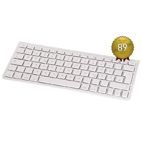 Hama Bluetooth-Tastatur für (Apple iPad 2/3/4/Air/Mini/Mini 2 und Asus FonePad 7) weiß - 6