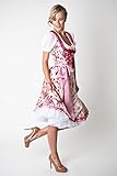 Ludwig und Therese Damen Trachten Dirndl Marissa midi creme/pink 11119 - 3