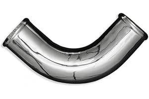 FMIC.EU PERFORMANCE Codo de aluminio de 90°, tubo de aluminio, 30 cm de largo (76 mm)