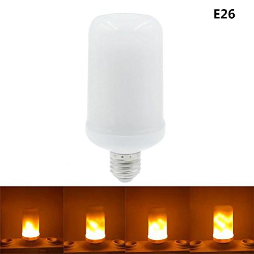 Preisvergleich Produktbild 12shage E26 360 ° Flamme Flackernde Wirkung Feuer Glühbirne