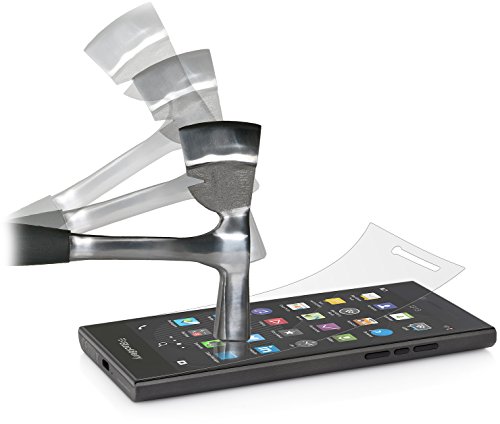 StilGut Displayschutzfolie Panzerglas für BlackBerry Leap (2er-Pack)