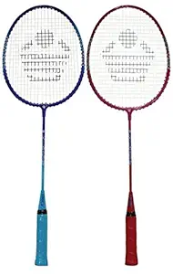 Cosco Junior Aluminum Badminton Racquet (Assorted, CB 80)