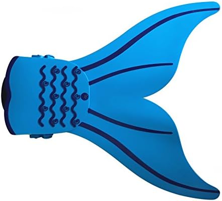Kids Flippers Mermaid Swimming Fin Diving Monofin for Kids Children Teenager,CoastaCloud Comfortable Adjustable Swim Foot Flippers Fins with Soft Strap