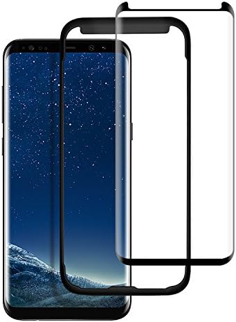 Bulletproof Screen Protector for Samsung Galaxy S8 Full Screen, Mattei Bulletproof Film Screen Protector for Samsung S8-3D Full Cover, Protection from Oil, and Scratches (With Installation Clipboard)