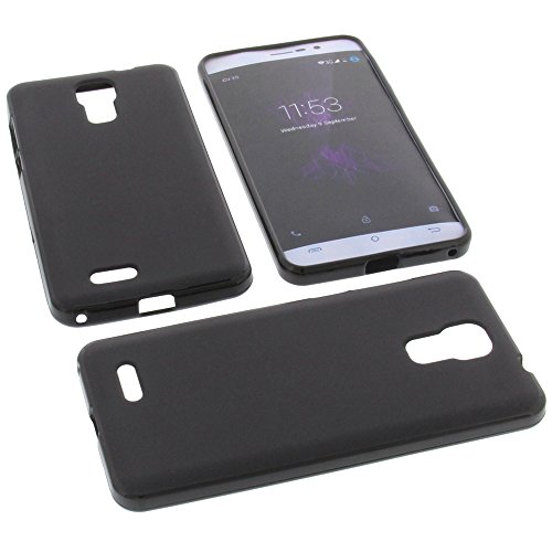 foto-kontor Funda para Cubot P12  z100  Funda Protectora de Goma TPU para m  vil Negra