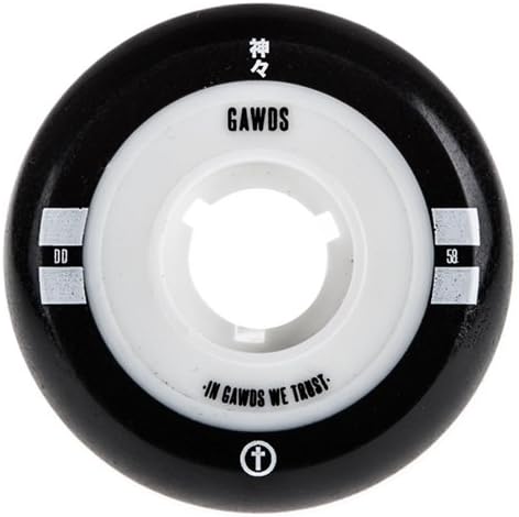 GAWDS Dual Density Aggressive Skate Wheels 58mm (4 pack)
