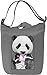 Produktbild Panda Licking Ice cream Leinwand Tagestasche Canvas Day Bag| 100% Premium Cotton Canvas| DTG Printing|