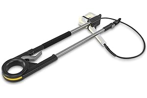 Kärcher Lanza telescópica TLA 4 (para limpiar superficies de hasta 5 metros de altura, compatible con todas las hidrolimpiadoras Kärcher K2 a K7), color negro/amarillo (‎2.644-190.0)