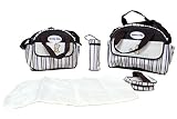 Multifunktionales Wickeltaschen-Set, 5-teilig