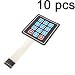 Produktbild Gaoxing Tech. 10PCS 4 x 3 Matrix Array 12 Schlüssel Membran Schalter Tastatur Tastatur für Arduino / AVR / PIC