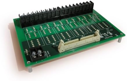 Opto 22 PB24HQ Quad 6-Module Position Rack with Header Connector
