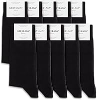 Greylags Premium Business Socken unisex schwarz 5-10 Paar