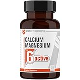Simple Nutritions Kalsiyum Magnezyum &Ccedil;inko Kompleksi | D3 K Vitamini, Selenyum, Bakır, Bor ile 8'i 1 Arada Form&uuml;l | Kemik, Ka