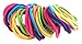 Allsorts® 36 Bright Coloured Endless Elastics Hair Bobbles Elastic Bands Hair Accessory