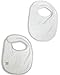 The Essential One - 2 Pack Beige Baby Bibs - ESS100