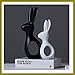 Produktbild Moderne Minimalist Keramik Paare Kaninchen Home Creative Ornamente für den liiving Raum Home schwarz und weiß Basteln Geschenke Geschenke, black 21*18cm white 18.5*11cm