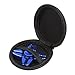 Price comparison product image Sansee Fashion Round Case For Fidget Hand Spinner Finger Toy Focus Autism Bag Box Carry (Black)