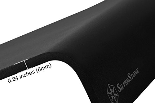 SilverStone SST-MR01B – Ergonomischer Aluminium Monitor-Erhöhung für Computer-Monitore bis max. 27″ oder 10 kg, schwarz - 13