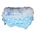 Baby Girl Ruffle Panties Bloomers Diaper Cover with Dots S (Light Blue)