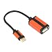 Produktbild Tefamore hoher Qualität Typ-C Stecker, Female USB 2.0 OTG Daten Kabel