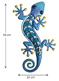  Creekwood Gecko - Decoración para Pared (Cristal/Metal)