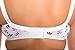Gemm Non Wire Cotton Maternity Nursing Feeding Plus Size Bra White Floral