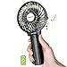 Produktbild JOMARTO Handventilator, Ventilator klein USB Ventilator Mini tragbar Fan mit 2200mAh akku USB Fan handfan für Reisen,Urlaub- Black