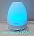 Produktbild Diffusor von Aromen 600 ml BRANDANI Diffusor für ätherisches Öl Ultraschall Zerstäuber mehrfarbig LED, Luftreiniger, Diffusor Essenzen, Kontrolle für Verdampfen und Beleuchtung getrennte Maxi Maximaler