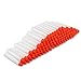 Price comparison product image NUOLUX Foam Darts 100pcs 7.2cm for Nerf N-strike Elite Series Blasters Toy Gun White