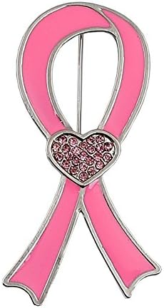Fight AIDS Pink Ribbon Red Ribbon Brooch Promotional Gifts Factory Direct to Prevent Breast Cancer