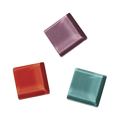 RAYHER 14795999 Soft Glas-Mosaiksteine Mischung, bunt, 13,5 x 13,5 x 6,5 cm