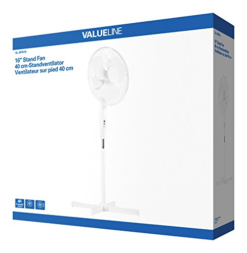 Valueline vl-sfn16 – Ventilator (weiß, 140 x 505 x 435 mm) - 2
