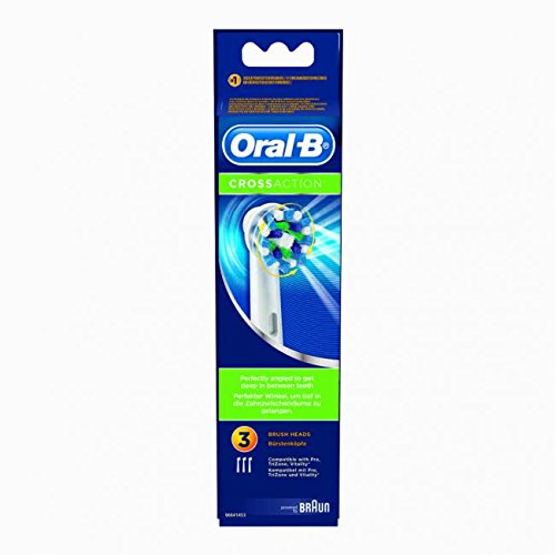 Preisvergleich Produktbild ORAL B Cross Action Aufsteckbürste 3 St Zahnbürste