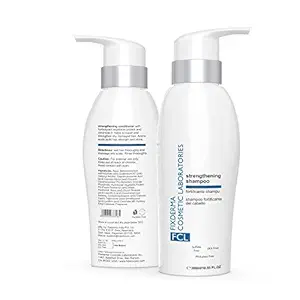 FCL Strengthening shampoo| Strengthens hair | Controls hair fall | Reduces frizz | Promotes hair growth | Gives shine & strength to hair | Cleans scalp | Mild shampoo | Paraben & Sulphate free - 300ml