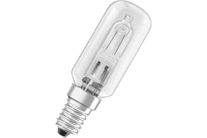Osram Halolux - Bombilla halógena de cuarzo (TE14, 60 W), transparente