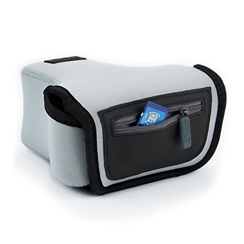 Housse Etui Appareil Photo Num rique et Accessoire en N opr ne Rembourr - Protection Robuste avec Poche et Ceinture pour vos Appareils Canon Nikon Pentax Lumix Et Plus - Gris - par USA Gear reviews Housse Etui Appareil Photo Num rique et Accessoire en N opr ne Rembourr - Protection Robuste avec Poche et Ceinture pour vos Appareils Canon Nikon Pentax Lumix Et Plus - Gris - par USA Gear