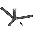 Havells 1200mm Elio BLDC Ceiling Fan | Remote Controlled, High Air Delivery Fan | 5 Star Rated, Upto 60% Energy Saving, 2+1* Year Warranty | (Pack of 1, Smoke Brown)