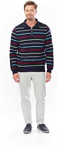 Kitaro Sweatshirt KARIBIK FELPA STRIPES, Color: Dark blue, Size: 5XL