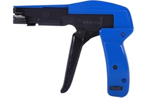 DENT-DE-LION Pistola di serraggio, strumento di serraggio, pinza per collane, per tagliare e stringere fascette serracavi