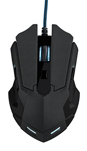 Trust Gaming GXT 158 - Rat  n para gaming  l  ser  con sensor de 5000 PPP e iluminaci  n LED 