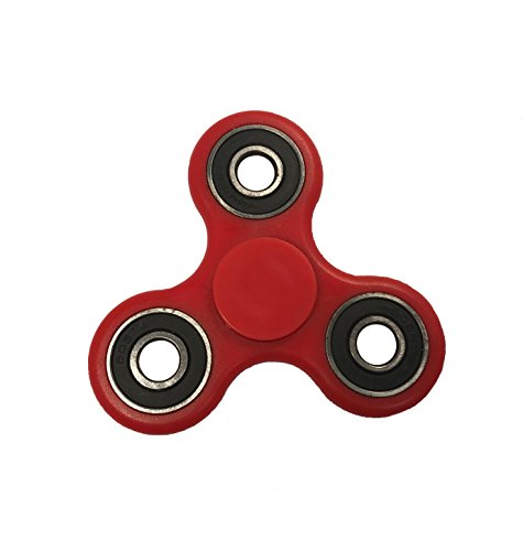 Kestronics Fidget Tri Spinner (Red and Black) Kestronics Fidget Tri Spinner (Red and Black)