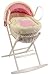 Dormouse Rocking Folding Moses Basket Stand (White)